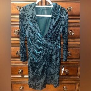 Tommy Hilfiger Green Floral Dress